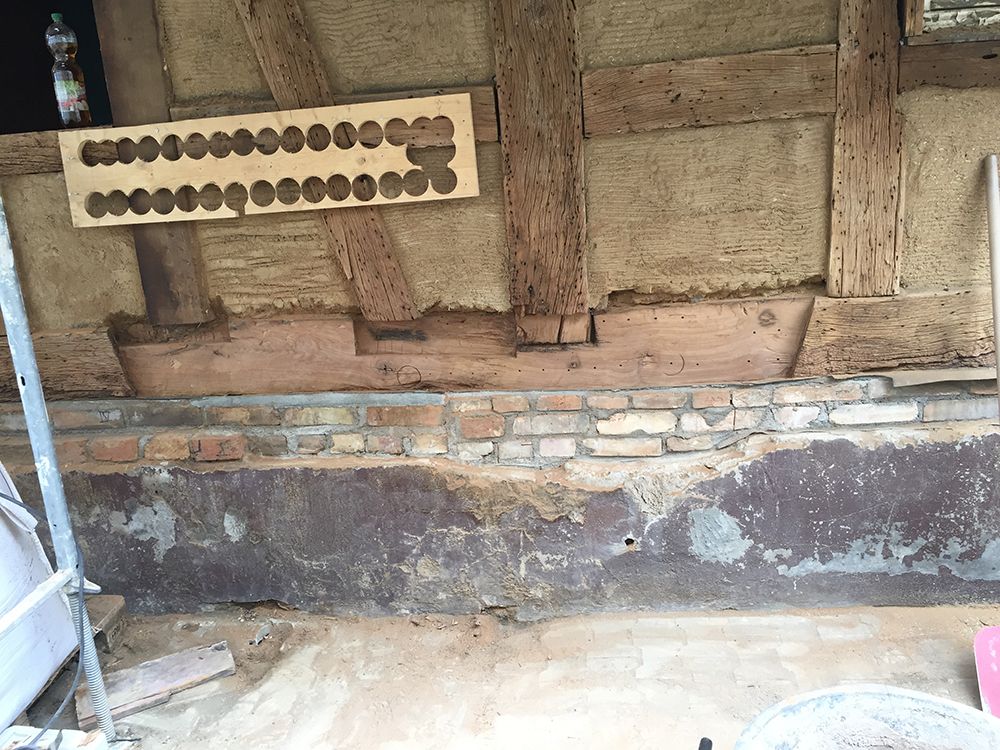 Reparatur von Brandschaden und Überlast 